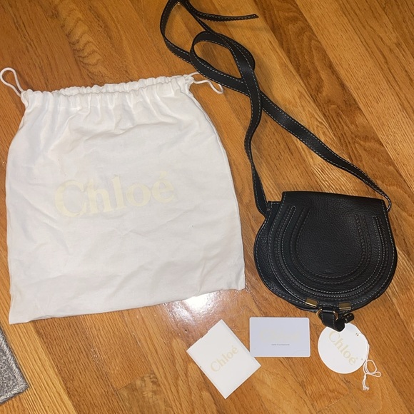 Chloé Marcie Small Saddle bag - Picture 6 of 12